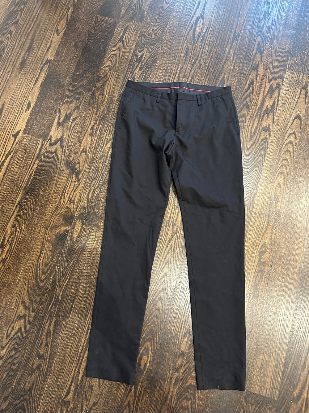 Zara Men's Black Chinos - Slim Fit